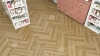 Ламинат Alpine Floor Herringbone 12 Pro New LF106-02 Дуб Эльзас толщина 1.2 см 34 класс 606х101