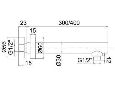 Держатель для душа Mamoli Hipster 348L301 хром