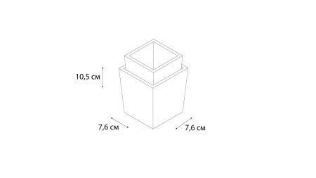 Стакан для зубных щеток Fixsen Wood FX-110-3