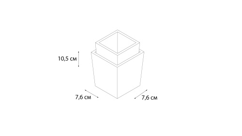 Стакан для зубных щеток Fixsen Wood FX-110-3 - фото 3