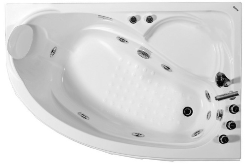 Ванна гидромассажная Gemy G9009 B R 150x100 пристенная угловая асимметричная - фото 3