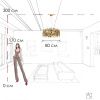 Люстра подвесная Loft It Escama 10396/800C