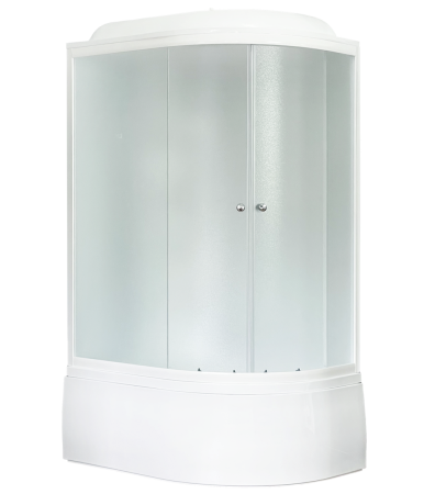 Душевая кабина Royal Bath BK RB8120BK4-MM-L 120х80 асимметричная с крышей ориентация левая
