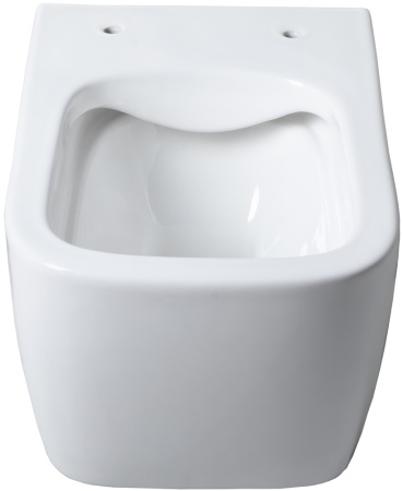 Чаша унитаза подвесная Allen Brau Liberty 4.32003.20 цвет белый без сиденья безободковая каскадный смыв