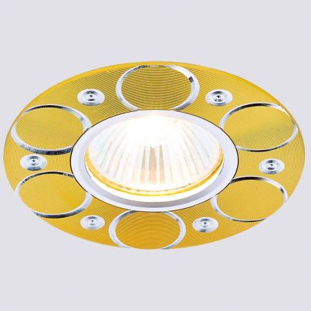 Светильник встраиваемый Ambrella Light Classic (Цлассиц) A808 AL/G