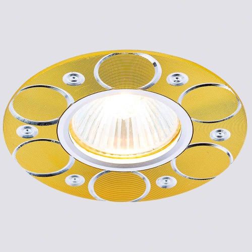 Светильник встраиваемый Ambrella Light Classic (Цлассиц) A808 AL/G - фото 2