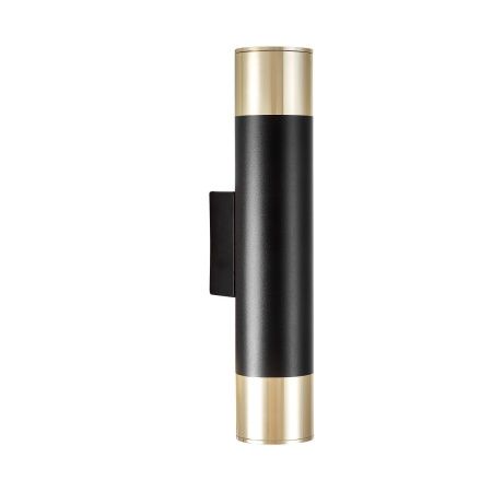 Светильник настенный Lampit Lineo (Линео) LDW 1101-2 BK+GD