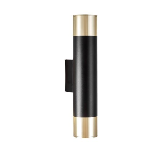 Светильник настенный Lampit Lineo (Линео) LDW 1101-2 BK+GD - фото 2