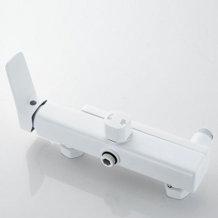 Душевая стойка Raffine F3699C настенная цвет белый