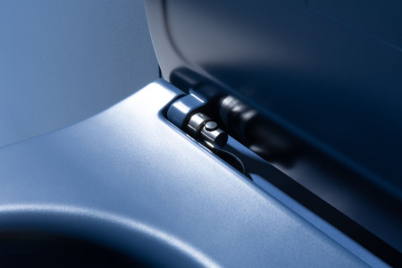 Чаша унитаза подвесная Allen Brau Fantasy 4.11004.ID цвет синий без сиденья безободковая каскадный смыв