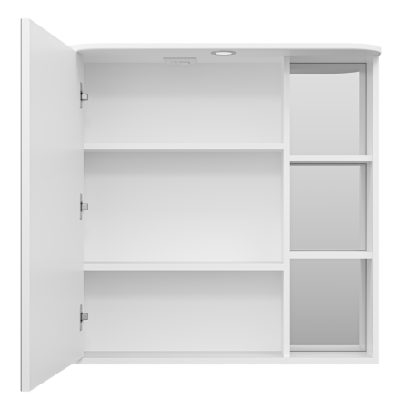 Зеркало-шкаф Misty Венера П-Внр04080-01СвЛ 80х25х80 подвесной цвет белый