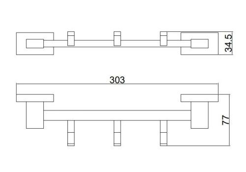 Крючок BELZ B90415-3 - фото 2
