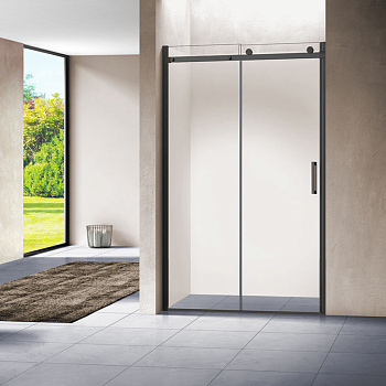 Душевая дверь Vincea Como VPS-1C130CLB 130х195 стекло прозрачное профиль черный