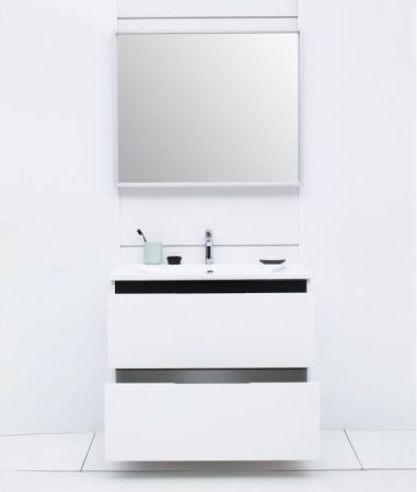 Зеркало с подсветкой De Aqua Алюминиум AF501900S 90х80 подвесное