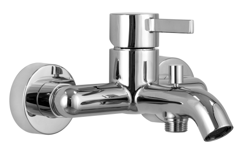 Смеситель для ванны Remer Metrica MC02 настенный хром без термостата - фото 3