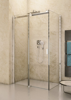 Душевой уголок Riho BALTIC G002004120 100х80 стекло прозрачное профиль хром глянцевый без поддона