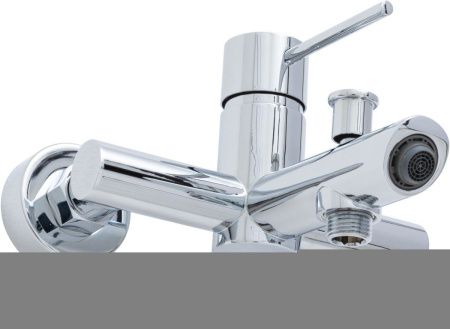 Смеситель для ванны с душем Allen Brau Glority 5.51003-00 настенный хром