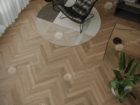 Кварцвиниловая плитка Alpine Floor Parquet LVT ECO-16-29 Дуб Батейн толщина 0.25 см 43 класс 590х118