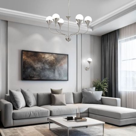Бра Eurosvet Calyx (Цалыкс) 60169/1 никель
