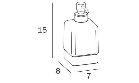 Дозатор Inda LEA A1812ZNE21