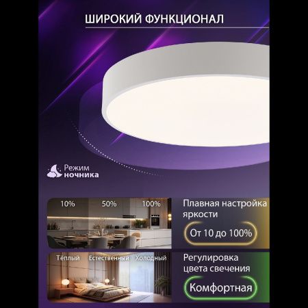 Светильник потолочный Natali Kovaltseva Modern (Модерн) LED LAMPS 81105/2C