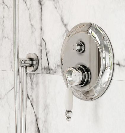 Смеситель для ванны и душа Webert Dorian DO860101015 настенный хром