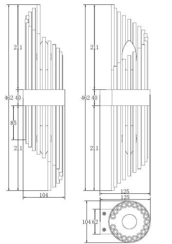 Бра Maytoni Frame MOD174WL-02G - фото 4
