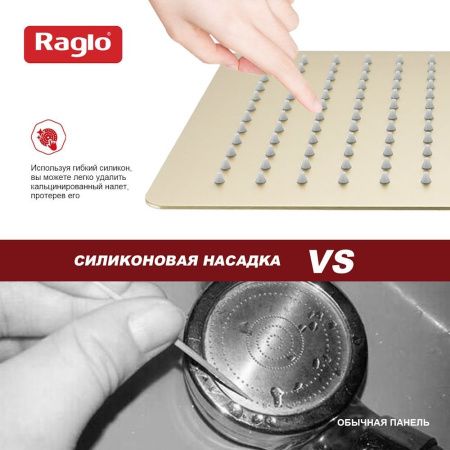 Верхний душ Raglo R451 R451.55.03 золото