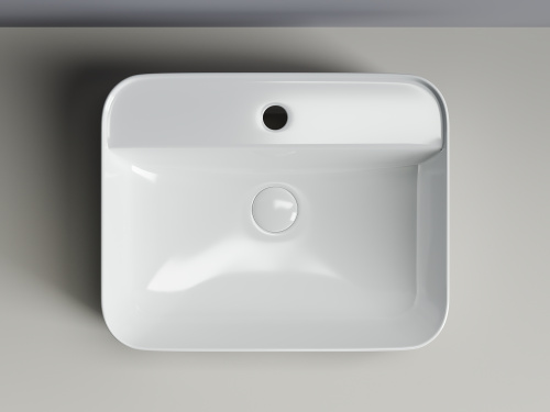 Раковина Ceramica Nova ELEMENT 50 см CN5015 накладная цвет белый - фото 5