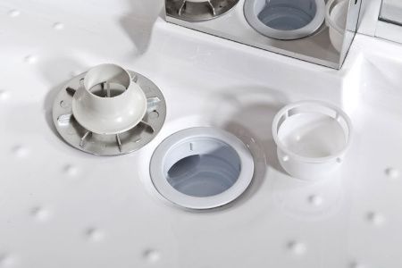 Душевая кабина AvaCan Z111MT 100х100 квадратная с крышей ориентация универсальная