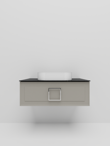 Тумба со столешницей La Fenice CUBO NFNC-01-CUB-C-100-3-GB 100х36х49 подвесная цвет бежевый - фото 2