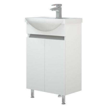 Тумба под раковину Corozo Джуно SD-00000691 50х30 напольная цвет белый