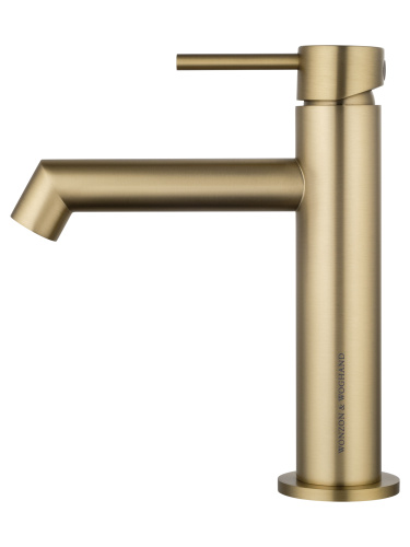 Смеситель Wonzon & Woghand WW-H1063-BG на раковину золото - фото 2