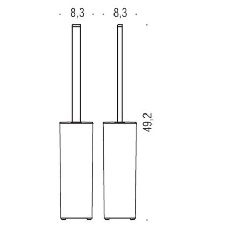 Ершик Colombo Basic B3706.CR