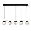 Светильник подвесной Delight Collection MD24001033-5B black/clear