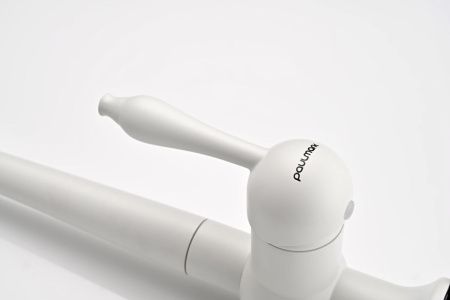 Смеситель для кухни Paulmark RETRO Re213226-WH на мойку белый