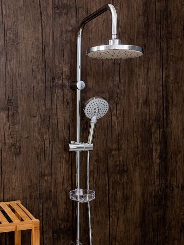 Душевая стойка Orange PURE M02-912cr настенная цвет хром - фото 5