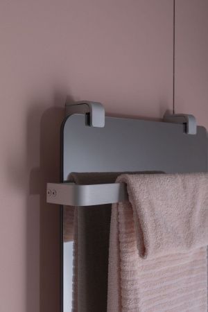 Полотенцесушитель электрический Allen Brau Infinity 00288916 45х60 серебро