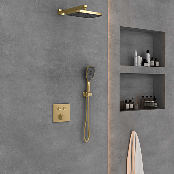 Душевая система Vincea VSFW-4211BG встраиваемая в стену