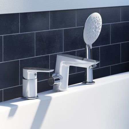 Смеситель для ванны IDDIS Cloud CLOSB30i07 на борт ванны белый