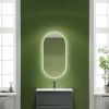 Зеркало с подсветкой Sancos Oval OV55C 60х90 подвесное