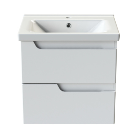 Тумба с раковиной Orange TOPLINE-Milano TP-M65-02+RA 65х46х61 цвет белый