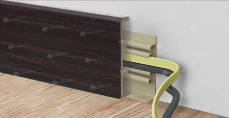 Напольный плинтус Alpine Floor Rico Concept RC 80209 Венге Мали толщина 2 см 2200х80