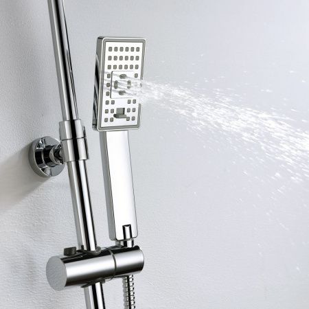 Душевая стойка Wasserkraft SK17701CH настенная цвет хром