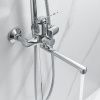 Душевая стойка Shevanik S6236 настенная цвет хром