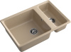 Кухонная мойка Granfest Level LV-760K песочный 76х50 цвет бежевый поверхность матовая