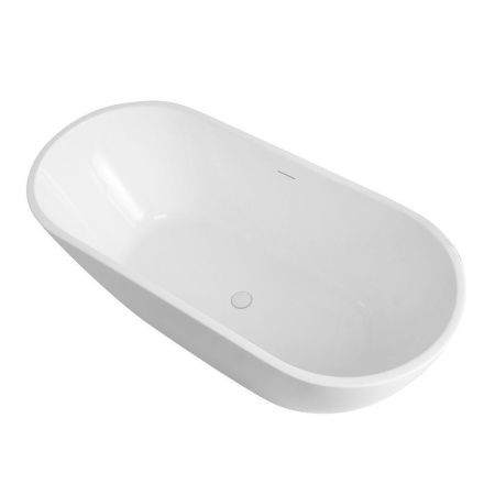 Ванна акриловая Art&Max Latina AM-LATINA-1500-730 150х75 отдельностоящая овальная