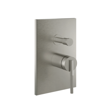 Смеситель Gessi Ingranaggio 63577/149 настенный встраиваемый никель шлифованный