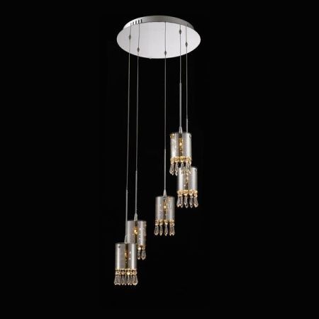 Светильник подвесной Delight Collection Crystal Tube (Црыстал Тубе) MD2544/5R