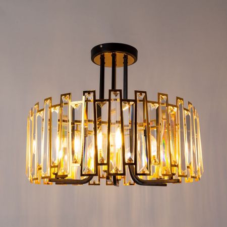 Люстра потолочная Arte Lamp Amber (Амбер) A1028PL-6BK
